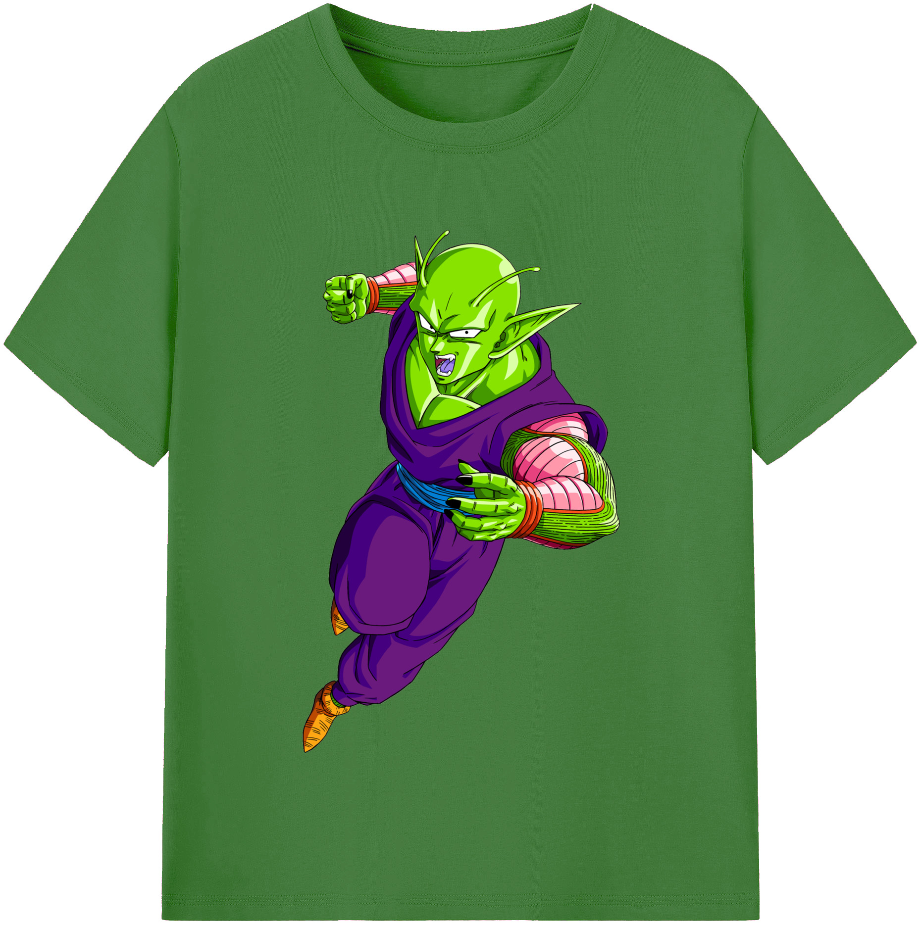 （画像用） ドラゴンボール ピッコロ DRAGON BALL Piccolo レディースカジュアルプリントTシャツ（綿100％）